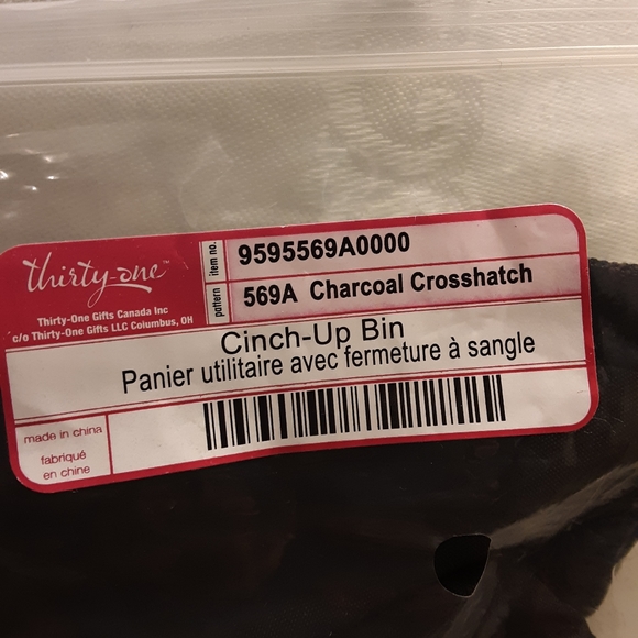 Thirty-One Cinch Up Bin - Picture 5 of 6